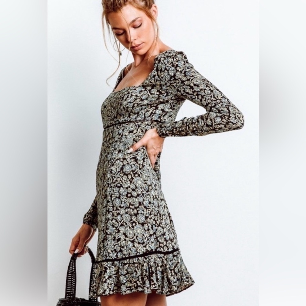 NWT free people boheme mini dress - Picture 3 of 9